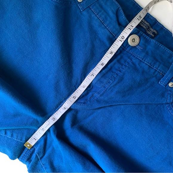 Bandolino Plus Size 16 Royal Blue Straight Jeans 👖 - Picture 8 of 9